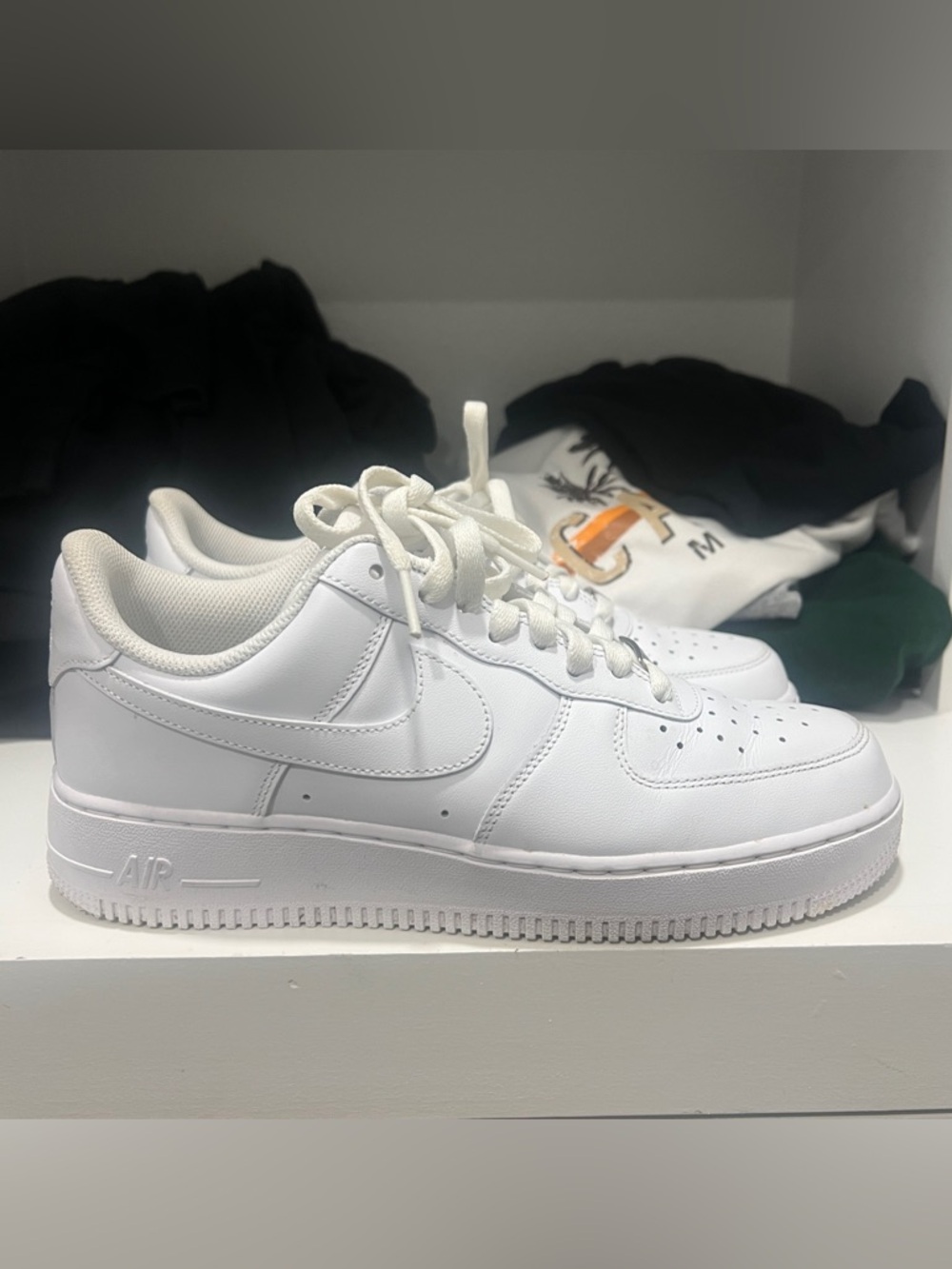 Size 8 - Nike Air Force 1 '07 Low Triple White